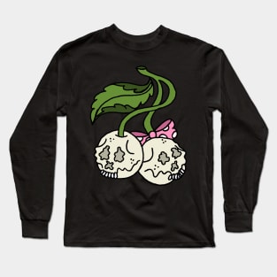 Skull Cherries Long Sleeve T-Shirt